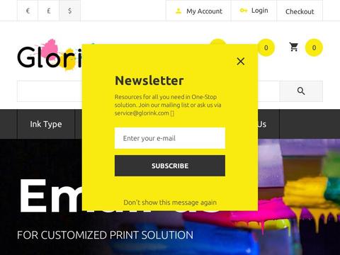 Glorink Coupons and Promo Code