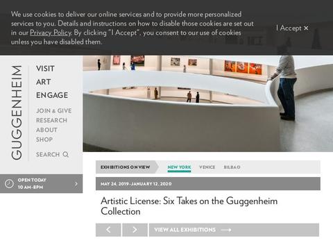 Guggenheim.Org Coupons and Promo Code