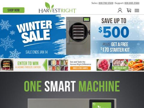 Harvestright.com Coupons and Promo Code