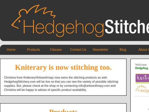 Hedgehogstitchery.Com Coupons and Promo Code