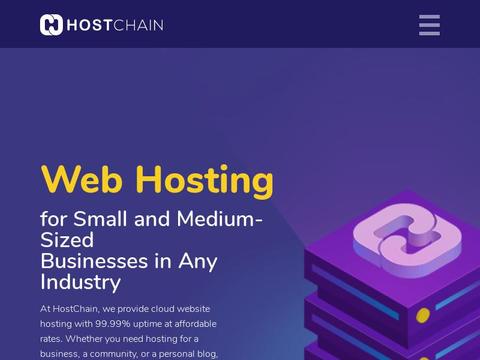 Hostchain.com Coupons Hostchain.com Coupons and Promo Code