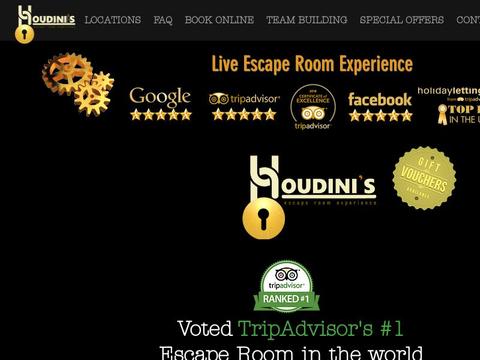 Houdini’s Escape Room Coupons and Promo Code