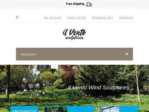 Il Vento Wind Sculptures Coupons Il Vento Wind Sculptures Coupons and Promo Code