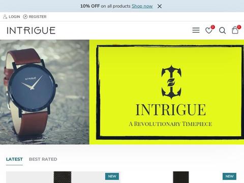 Intrigue Watches Coupons Intrigue Watches Coupons and Promo Code