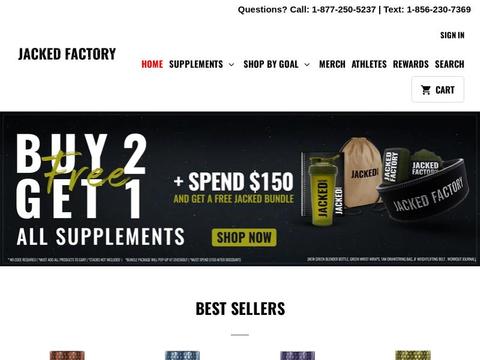 Jackedfactory.com Coupons and Promo Code