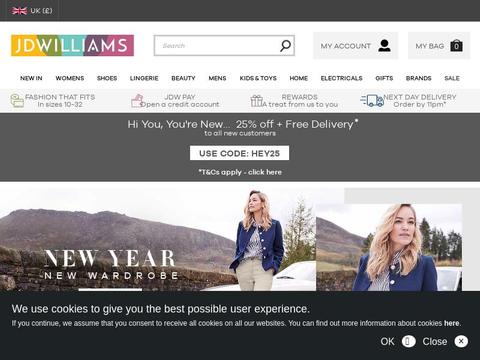 JD Williams Coupons and Promo Code