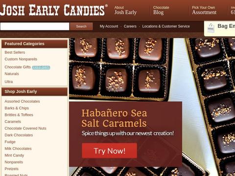 Josh Early Candies Coupons and Promo Code