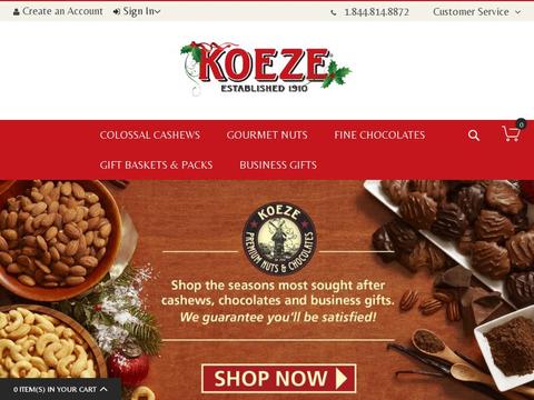 Koeze Coupons and Promo Code