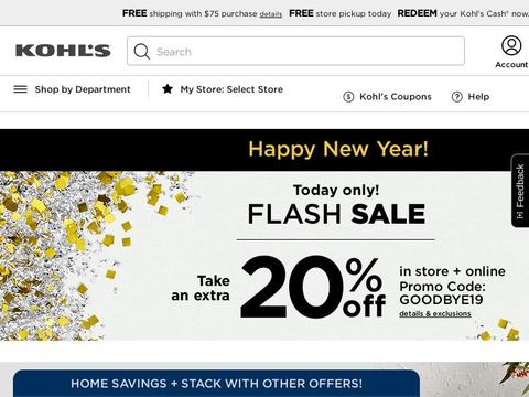 Kohl's Coupons and Promo Code