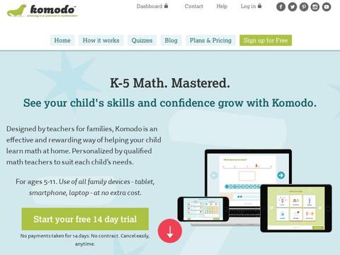 Komodomath.Com Coupons and Promo Code