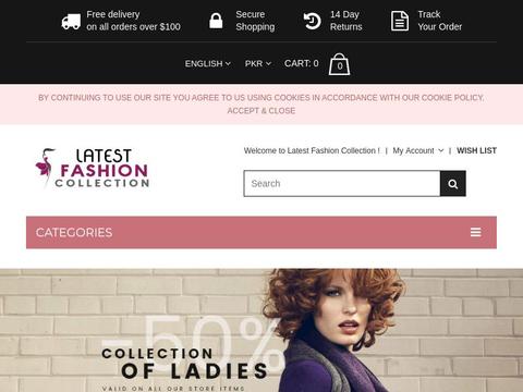 LatestFashion.pk Coupons and Promo Code