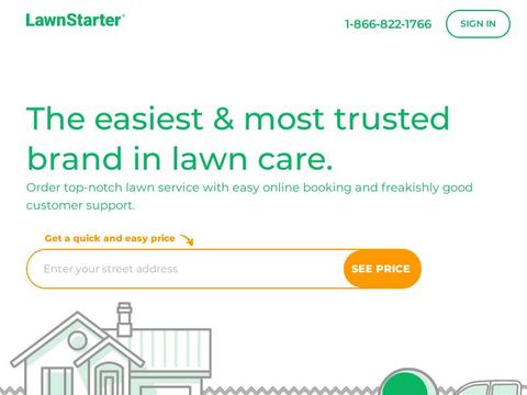 LawnStarter Coupons and Promo Code