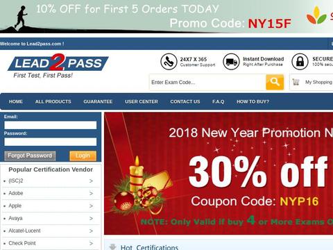 Lead2Pass Coupons Lead2Pass Coupons and Promo Code