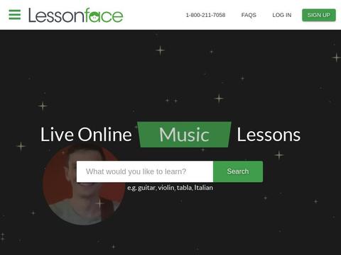 Lessonface.Com Coupons and Promo Code