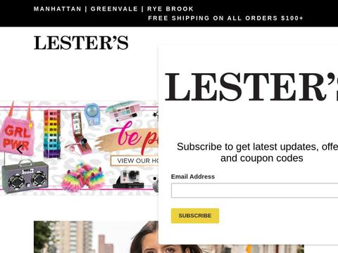 Lesters.Com Coupons and Promo Code