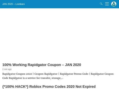 85 Off Lootkaro Com Coupon Code Promo Code Jul 2020 - roblox promo codes jan 2018