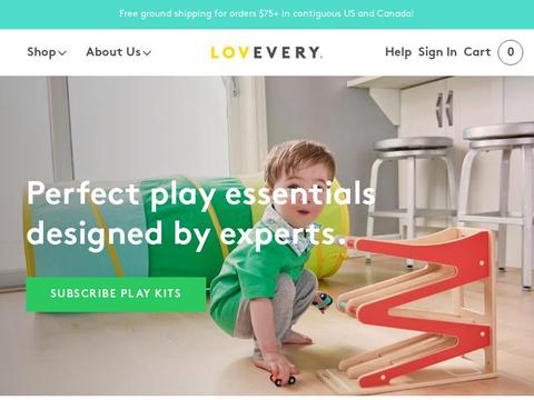 Lovevery Coupons and Promo Code