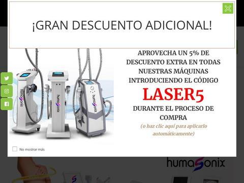 MaquinariaEstetica Coupons and Promo Code