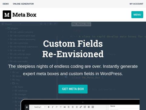 Metabox.Io Coupons and Promo Code