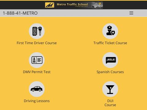Metro Traffic School Coupons and Promo Code