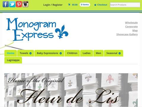 Monogram Express Coupons and Promo Code