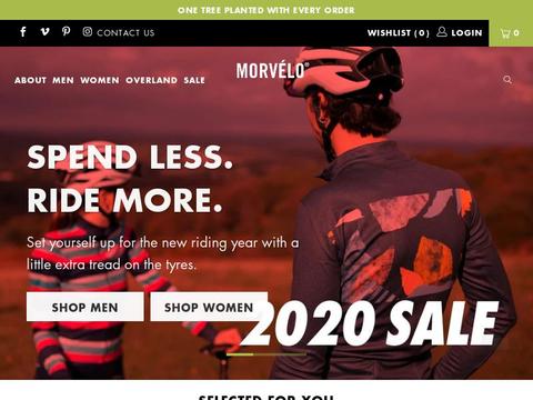 Morvélo Coupons and Promo Code