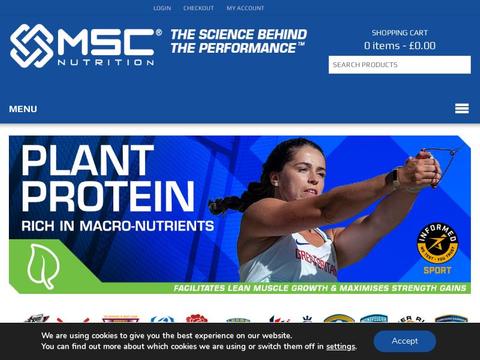 Msc-Nutrition.Co.Uk Coupons and Promo Code