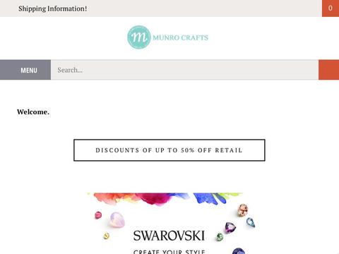 Munro Crafts Coupons and Promo Code