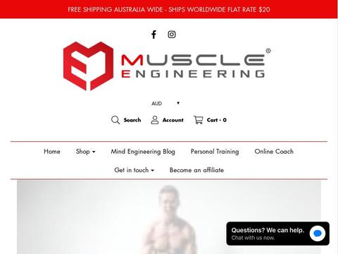 Muscle Engineering Coupons and Promo Code