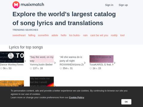 Musixmatch.Com Coupons and Promo Code