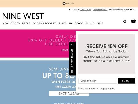 Nine West Coupons and Promo Code