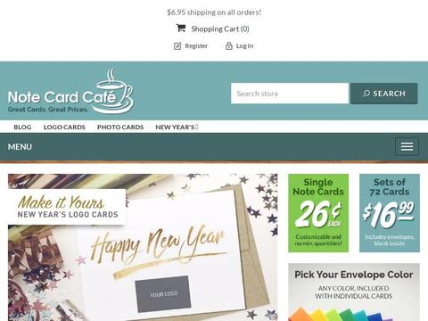 Note Card Café Coupons and Promo Code