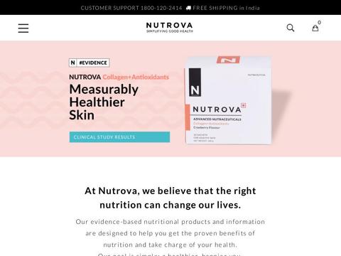 Nutrova.Com Coupons and Promo Code
