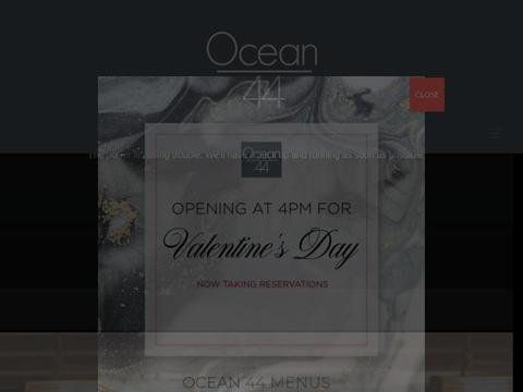 Ocean 44 Seafood Coupons and Promo Code