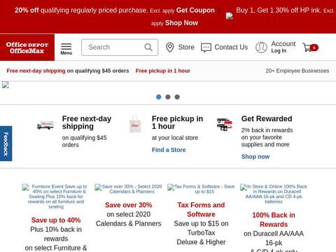 Officedepot.Com Coupons and Promo Code