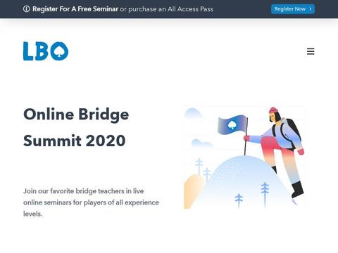 Online Bridge Summit By Learn Bridge Online Coupons and Promo Code