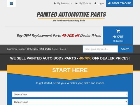 Painted Automotive Parts Coupons and Promo Code