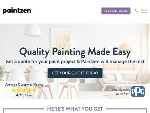 Paintzen.com Coupons and Promo Code