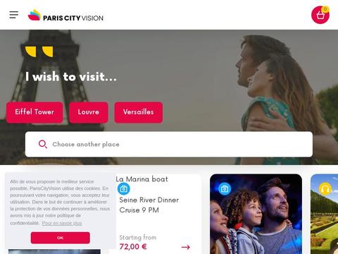 Pariscityvision.com Coupons and Promo Code