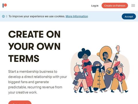 Patreon.Com Coupons and Promo Code