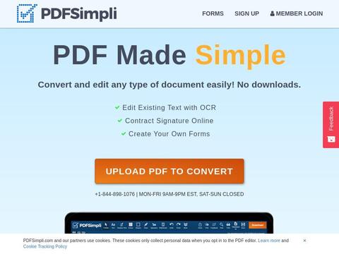 PDFSimpli Coupons and Promo Code