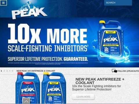PEAK Antifreeze Coupons and Promo Code