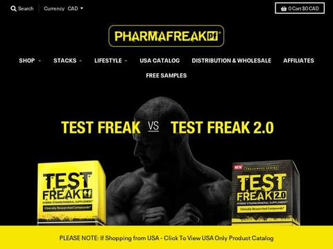 PHARMAFREAK Coupons PHARMAFREAK Coupons and Promo Code