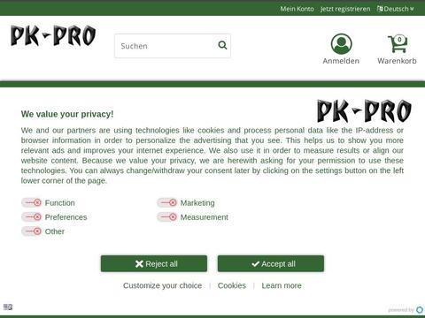 Pk-Pro.De Coupons and Promo Code
