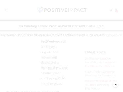 Positive Impact Magazine Coupons and Promo Code