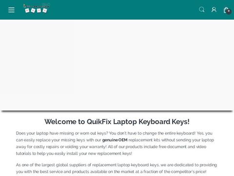 QuikFix Laptop Keyboard Keys Coupons and Promo Code