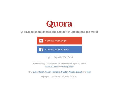 Quora.Com Coupons and Promo Code
