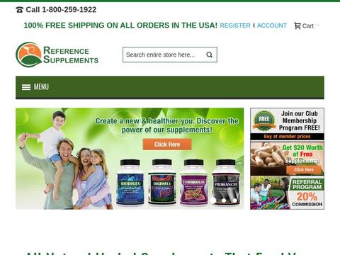 Referencesupplements.com Coupons and Promo Code