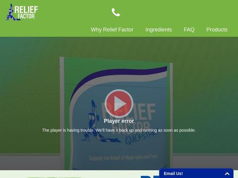 Relief Factor Coupons and Promo Code