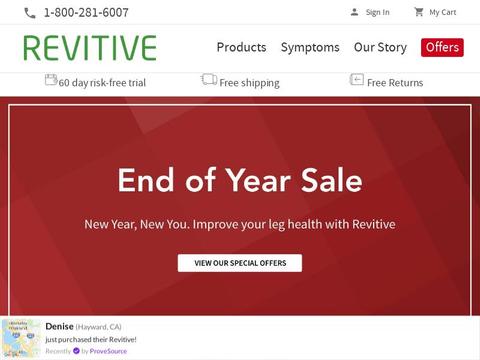 REVITIVE Coupons and Promo Code